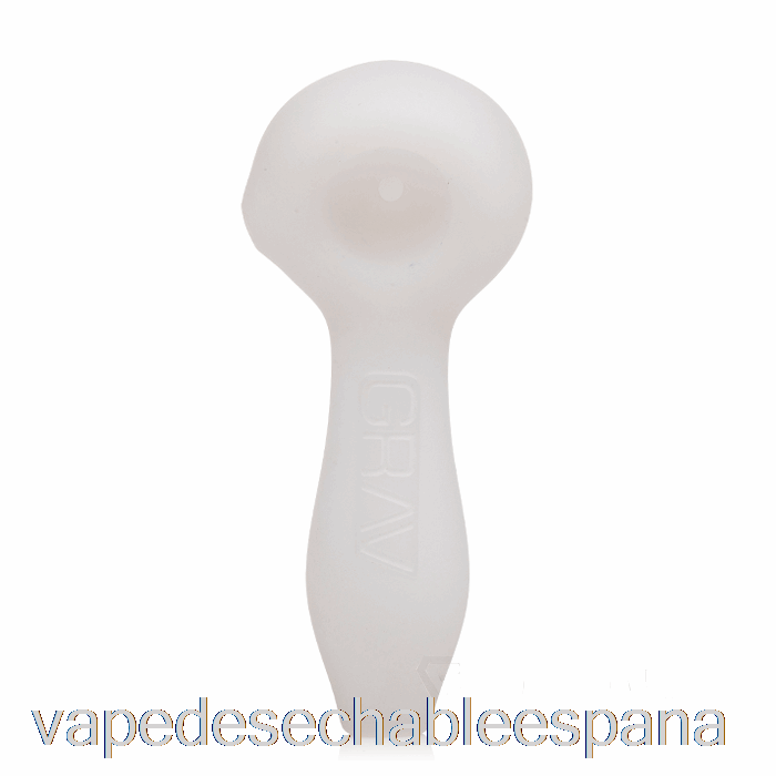 Vape Desechable España Grav Cuchara Arenada Blanco